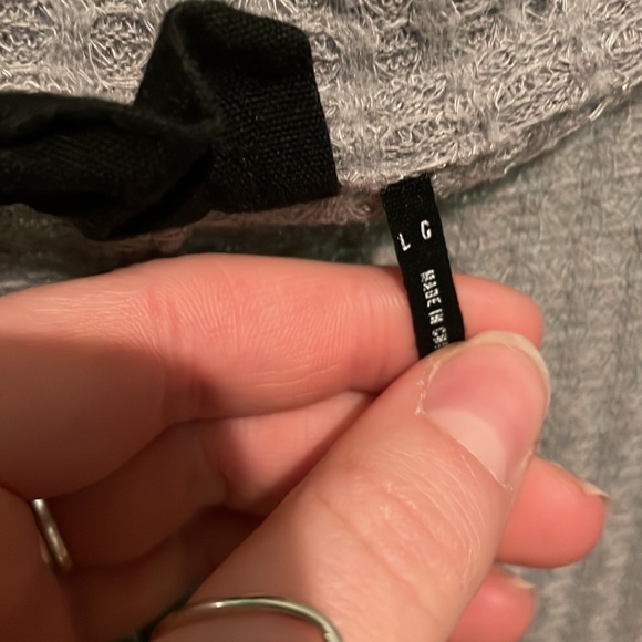 Grey waffle Henley - Picture 4 of 6